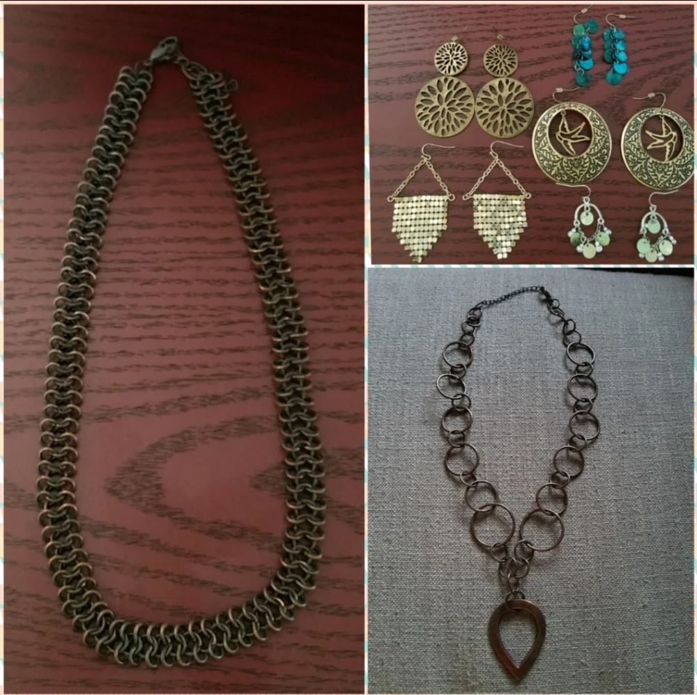 Lot of mixed jewelry very good condition